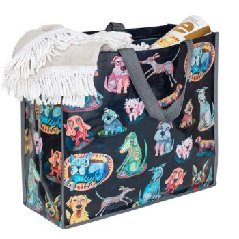 Allen Designs Dog Park Shopper Bag