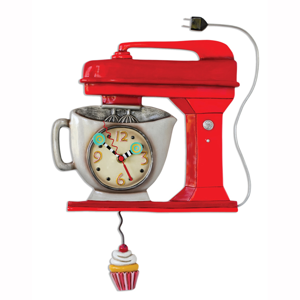 P1371_Vintage_Mixer_Red_Clock