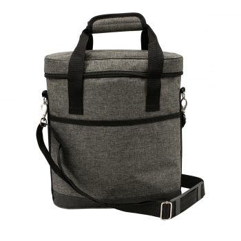 Karlstert Premium 3 Bottle Carrier Charcoal