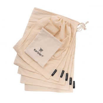 Karlstert Muslin Produce Bags Set of 5