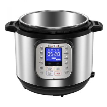 Instant Pot Duo Nova 10 qt Electric Pressure Cooker - Black/Silver for sale  online