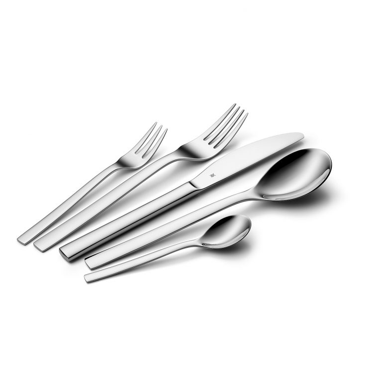 WMF Cutlery Set 60-Piece for 12 People Dune Cromargan 18/10 Stainless Steel-