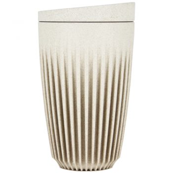 HuskeeCup & Lid Combo Natural 350ml 12oz