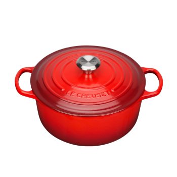 Le Creuset Cast Iron Casserole 26cm Cerise