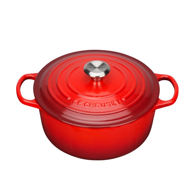 Le Creuset Cast Iron Casserole 26cm Cerise