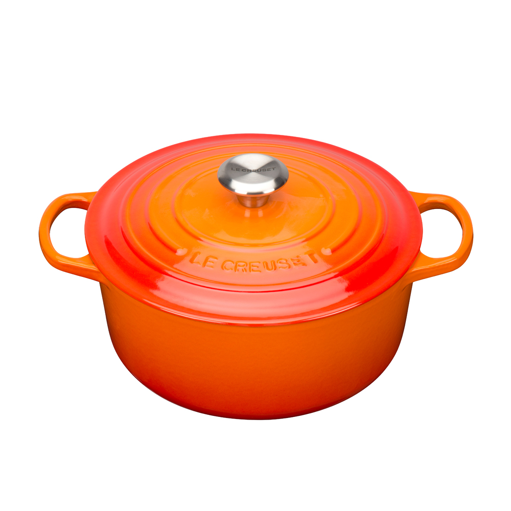 Le Creuset Cast Iron Casserole 26cm Volcanic