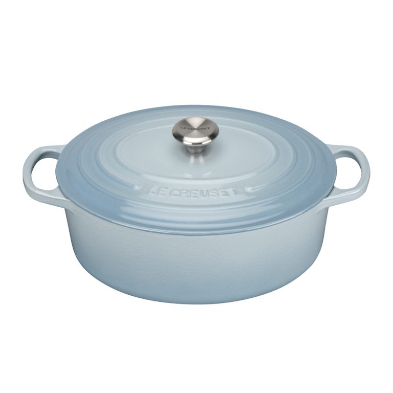 Le Creuset Cast Iron Casserole 29cm Coastal Blue