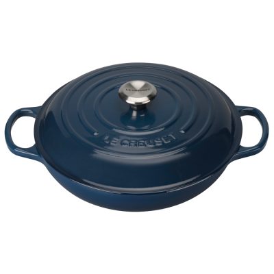 Le Creuset Cast Iron Shallow Casserole 30cm Ink