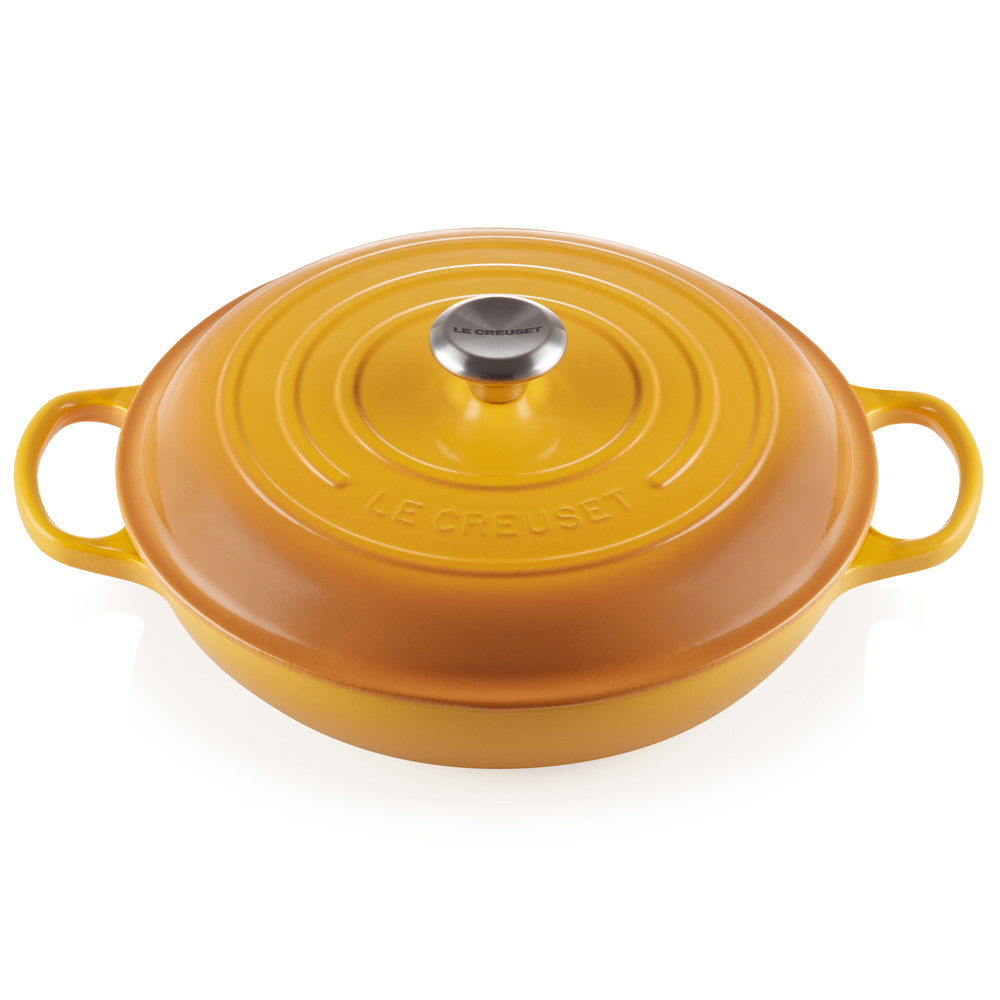 Le Creuset Cast Iron Shallow Casserole 30cm Nectar