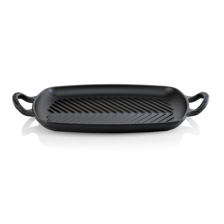 Signature Rectangular Grill Sized Satin Black