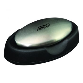 Avanti Stainless Steel Soap With Plastic Tray