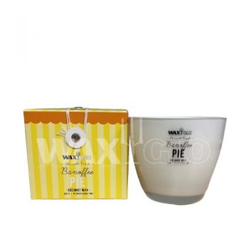 Waxglo Banoffee Pie Coconut Wax Jar Candle 260g