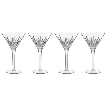 Pasabahce Diamond Martini Cocktail Glasses 240ml