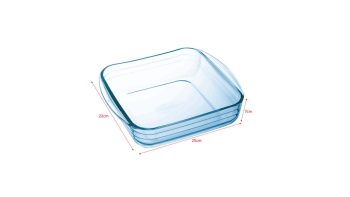 49043 – Square Deep Roaster(25x22x7cm) 2.5L(measurments)