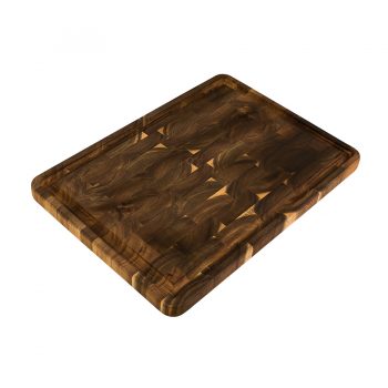 Peer Sorensen Acacia Wood End Grain Cutting Board with Groove 50.5x36x3.3cm