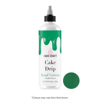 Cake Drip Leaf Green