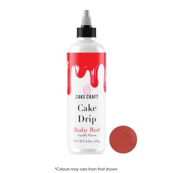 Cake Drip Ruby Red