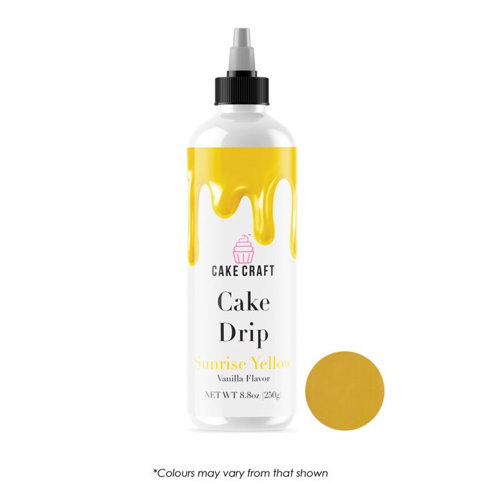 Cake Drip Sunrise Yellow