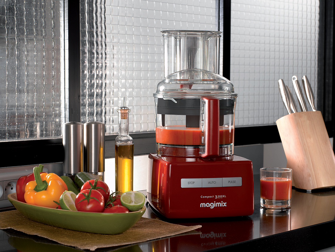 Magimix Compact 3200 XL Food Processor Red Product Image 2