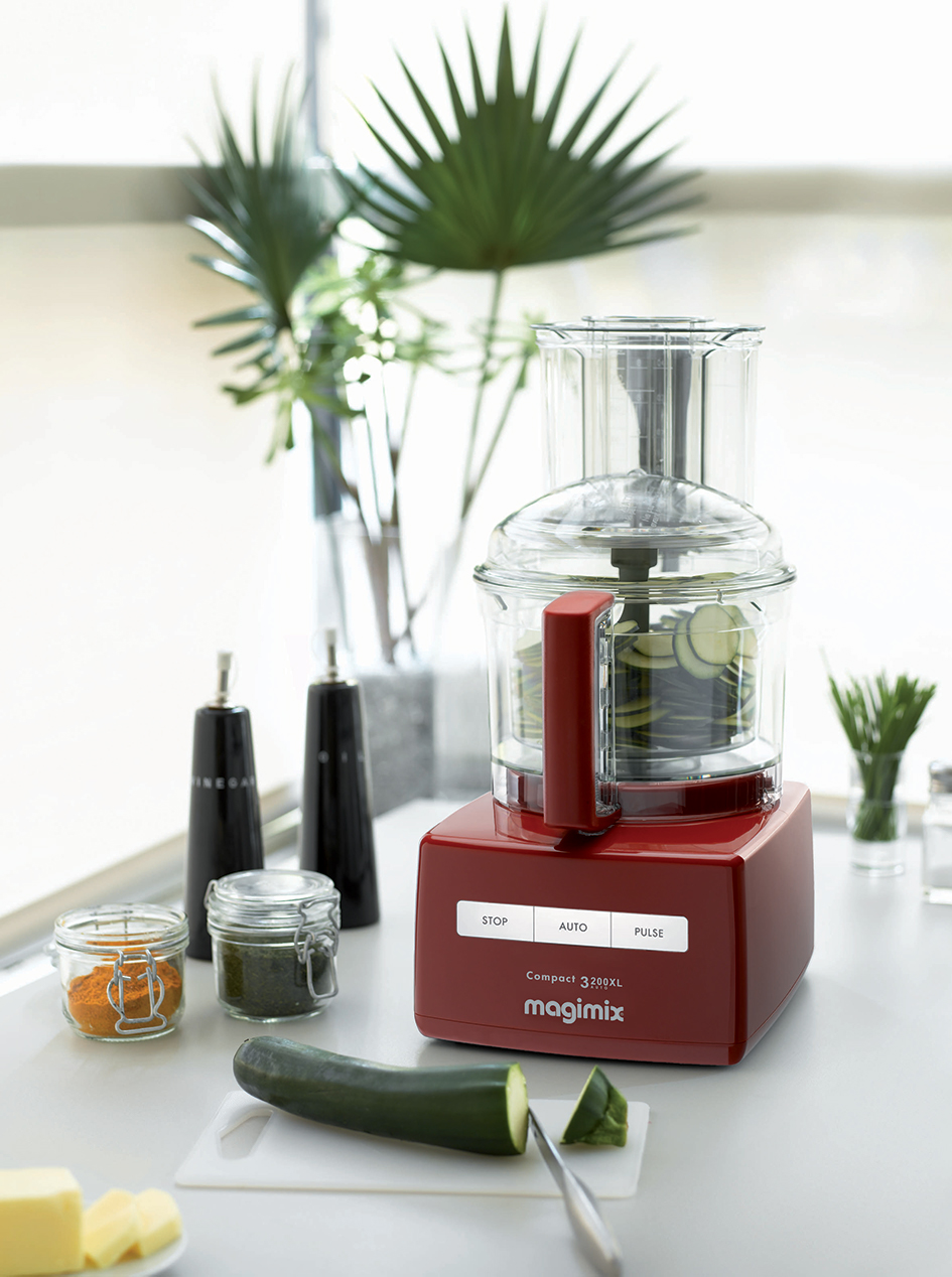 Magimix Compact 3200 XL Food Processor Red Product Image 3