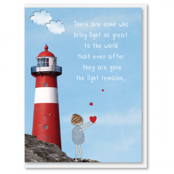 i candy Card Sympathy - There are some who bring light