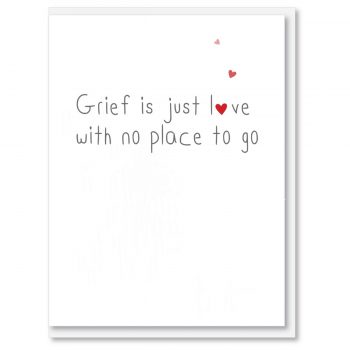 i candy Card Sympathy - Love with no place to go