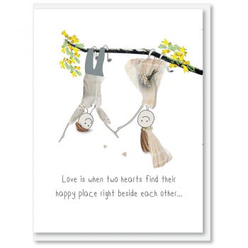 i candy Card Wedding - Happy place