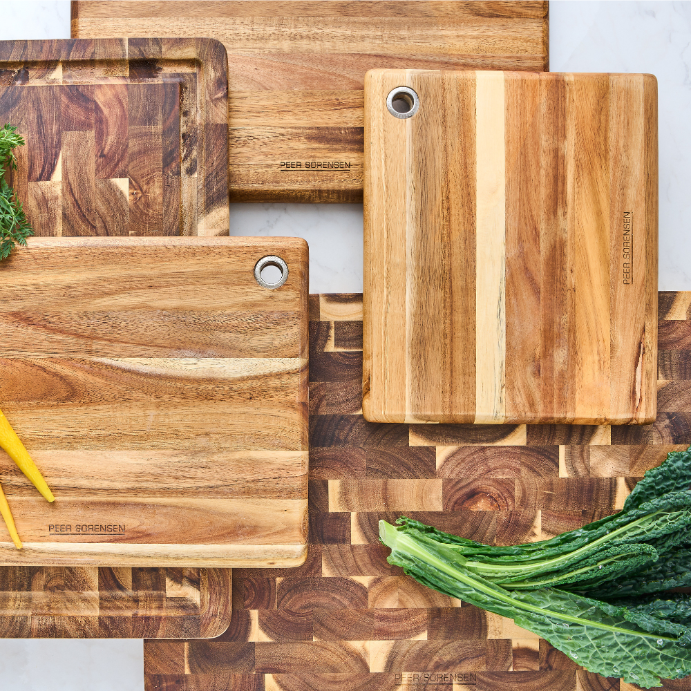 Peer Sorensen Acacia Wood Cutting Board with Eyelet (6 Sizes) (2)