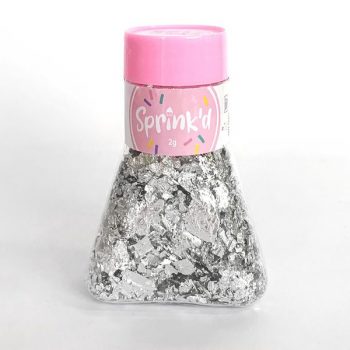 Sprink'd Loose Silver Leaf Flakes