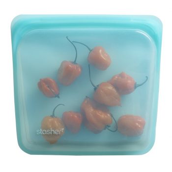 Stasher Sandwich Storage Bag Aqua