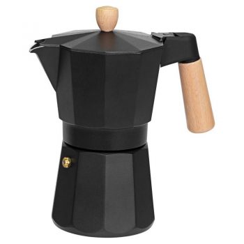 14858 Malmo Espresso Maker, 6 Cup 600ml – Black