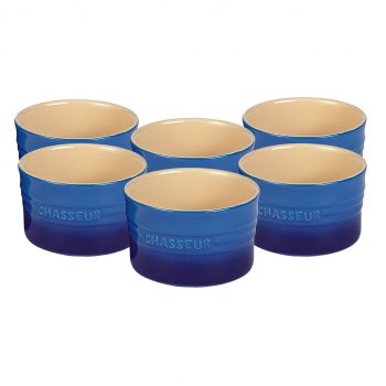 Chasseur La Cuisson Blue Ramekin 6 Piece Set