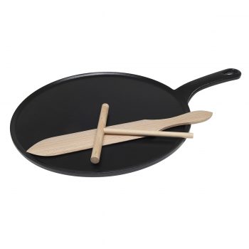 Chasseur Cast Iron Crepe Pan Onyx 30cm