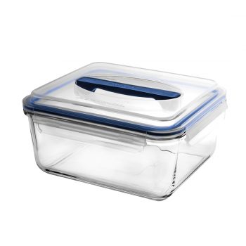 Glasslock Handy Tempered Glass Rectangular Container (2 Sizes) - 2.7L