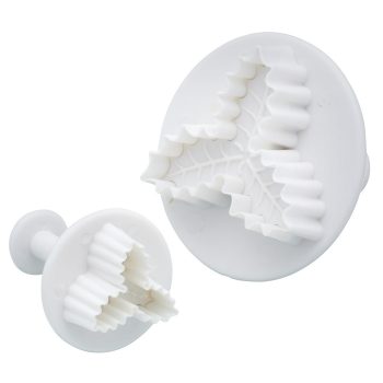 Sweetly Does It Holly Fondant Plunger Cutter 2 Piece
