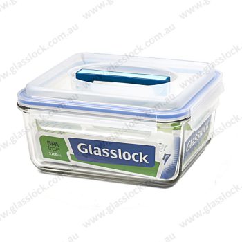 Glasslock Classic Handy Food Container 2700ml LOCAL New-800×800