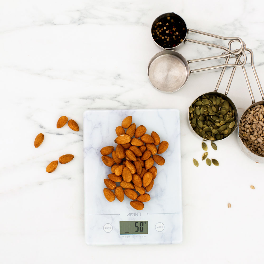 Kitchen Marble Scales Almond