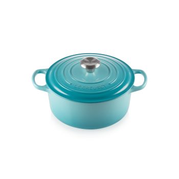 Le Creuset Cast Iron Casserole 20cm Caribbean Blue