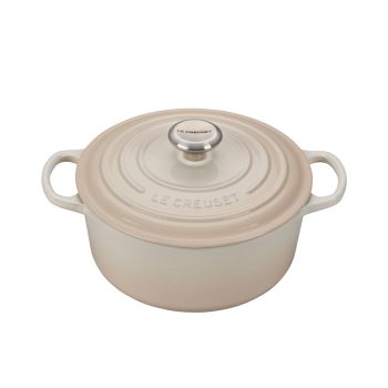 Le Creuset Cast Iron Casserole 24cm Meringue