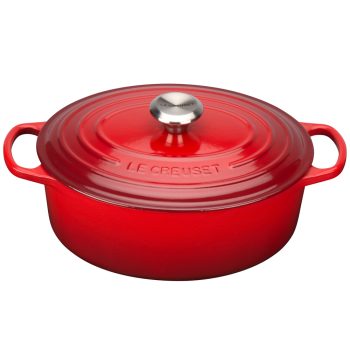 Le Creuset Cast Iron Casserole 35cm Cerise