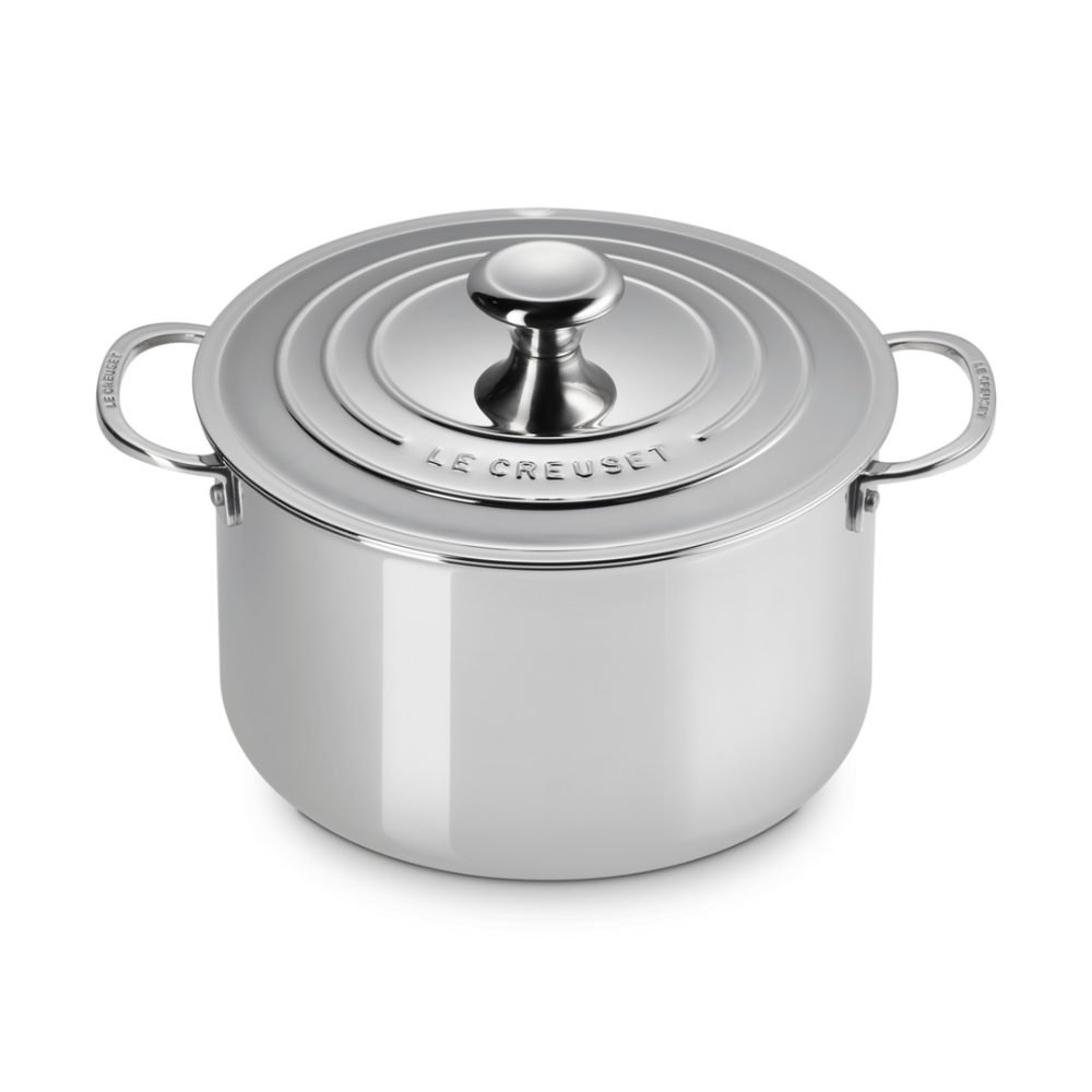 Le Creuset Signature 3Ply Stainless Steel Stock Pot 24cm (2)
