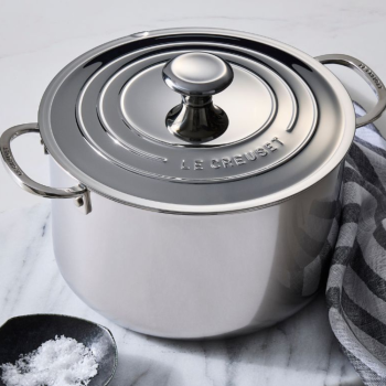 Le Creuset Signature 3Ply Stainless Steel Stock Pot 24cm (5)