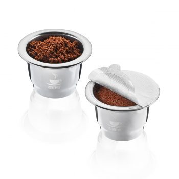 GEFU Conscio Coffee Capsule Set of 2