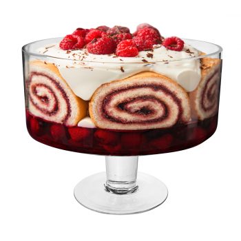 Wilkie Brothers Highlands Glass Trifle Bowl 26cm