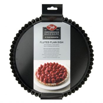Tala Performance Amazing Non-Stick Loose Base Fluted Flan Dish 25cm