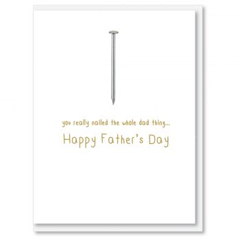 i candy Card Father's - Nailed the whole dad thing