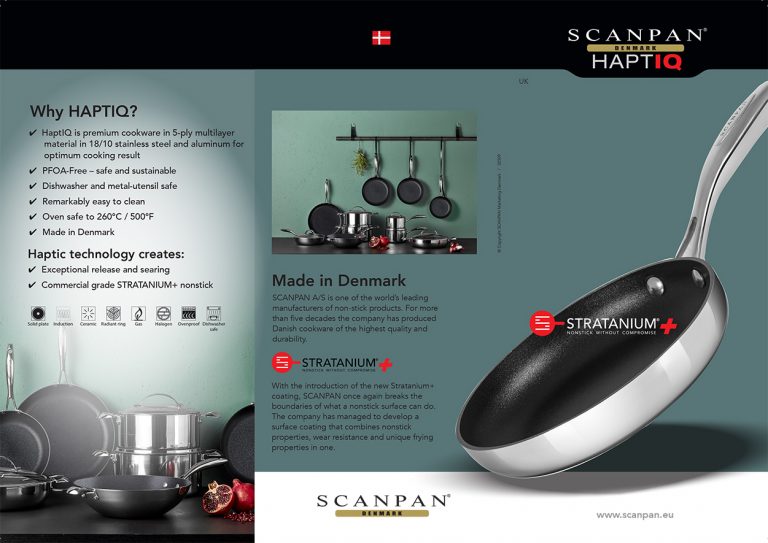 Scanpan HaptIQ 13 Piece Cookware Set - Nonstick Stainless Steel