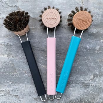 Ecovask Horse Hair Dishbrush (3 Colours)