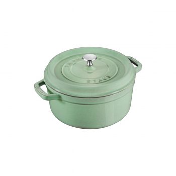 63181 – Staub Round Cocotte 20cm – Sage Green