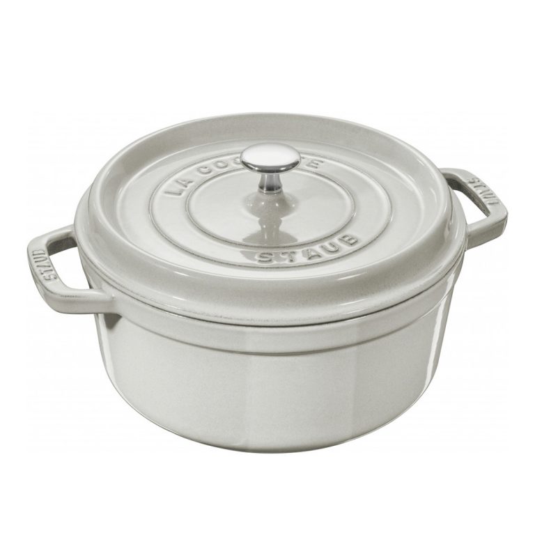 65346 – Round Cocotte 26cm – White Truffle